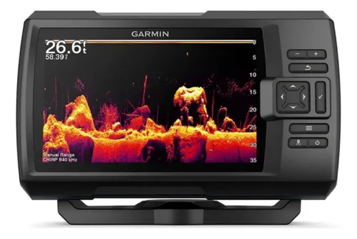 GPS Sonar Garmin Striker Vivid 7cv com transdutor GT20