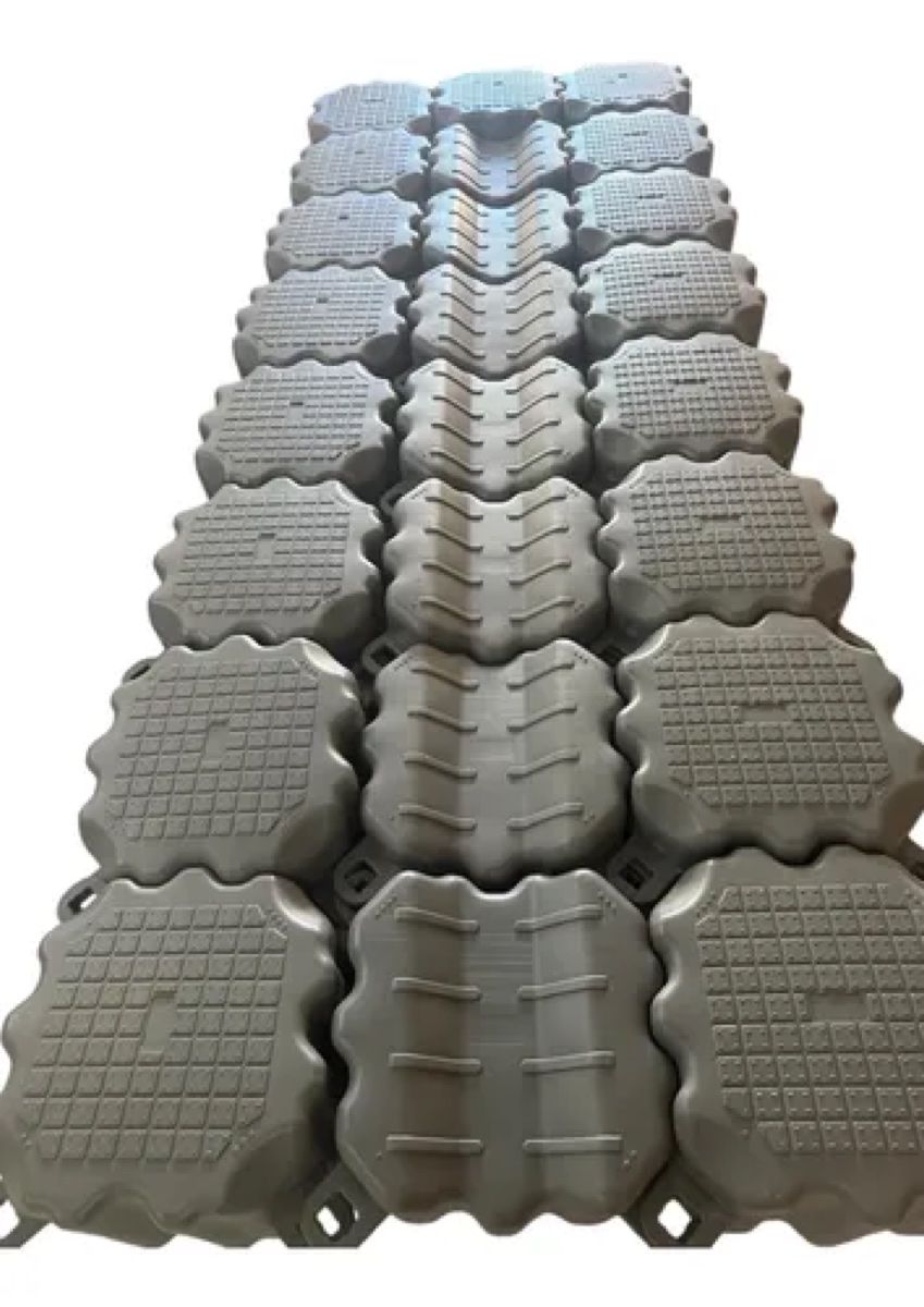 Plataforma flutuante PierPlas para 1 jet ski