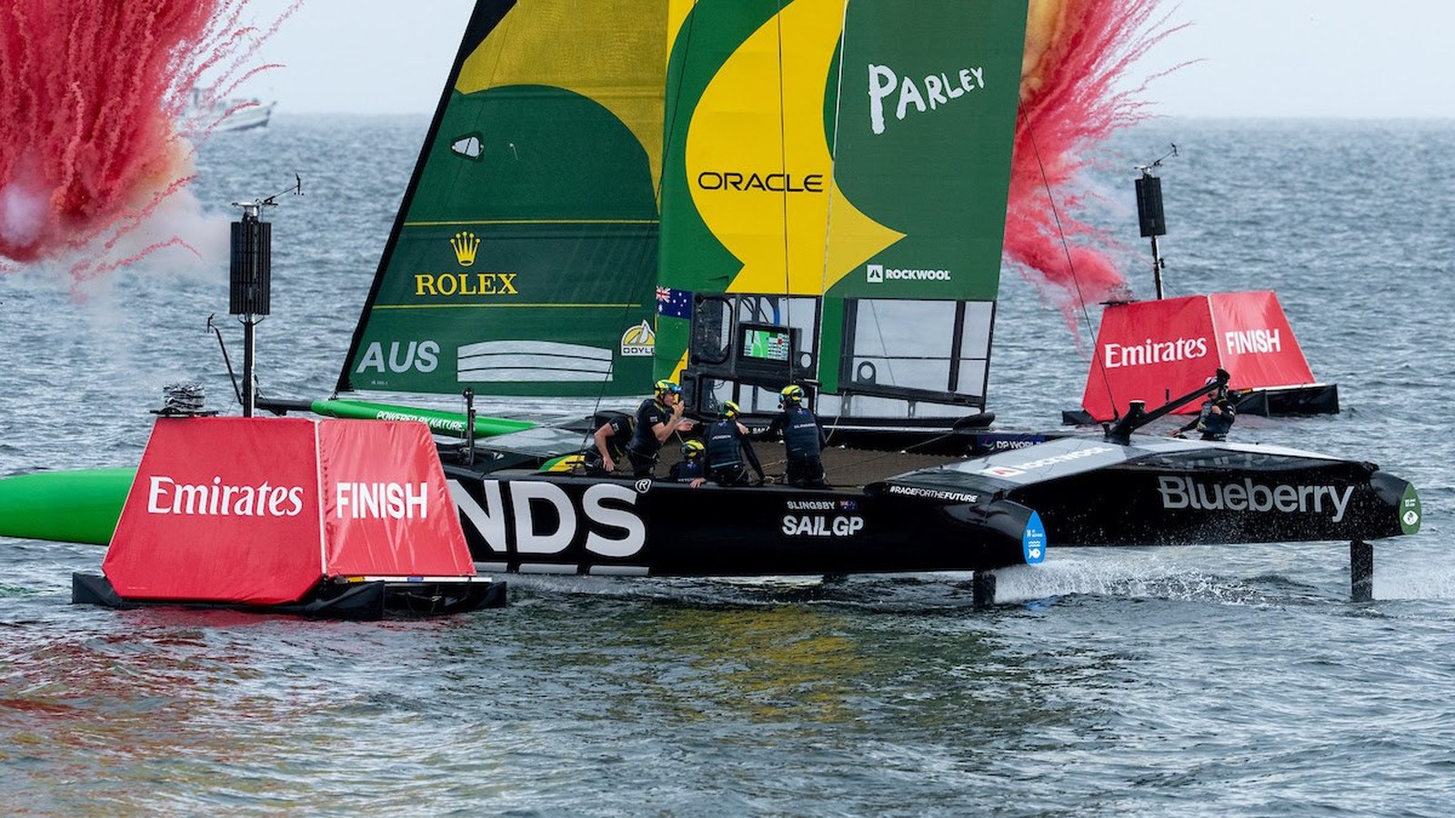 L'Australia vince a Sassnitz, allunga a 14 punti nel SailGP e vede la Francia battere il record di velocità del circuito