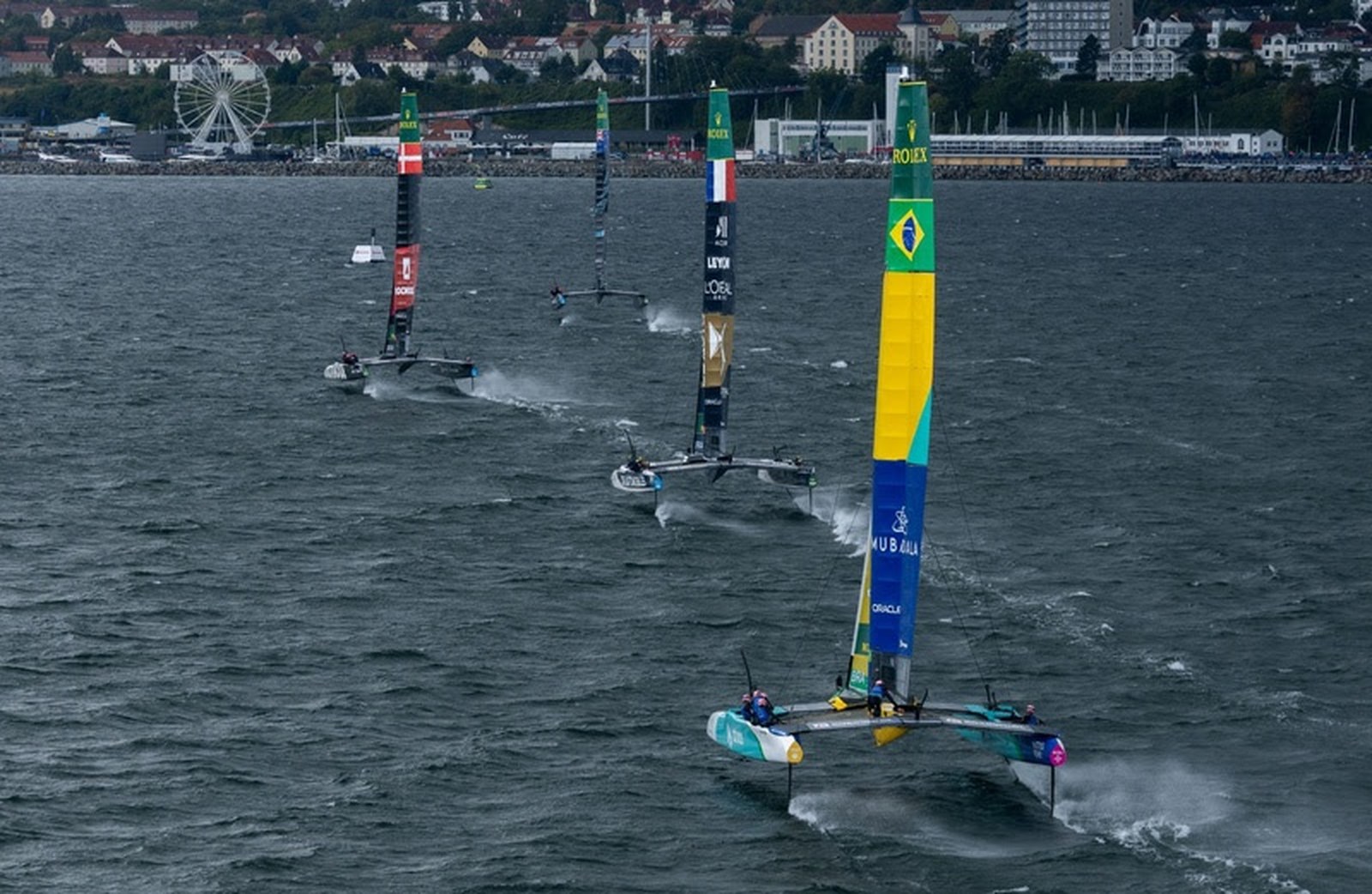 Mubadala Brazil cierra el GP de Alemania en 13º y da vuelta la página para el estreno del SailGP en Valencia
