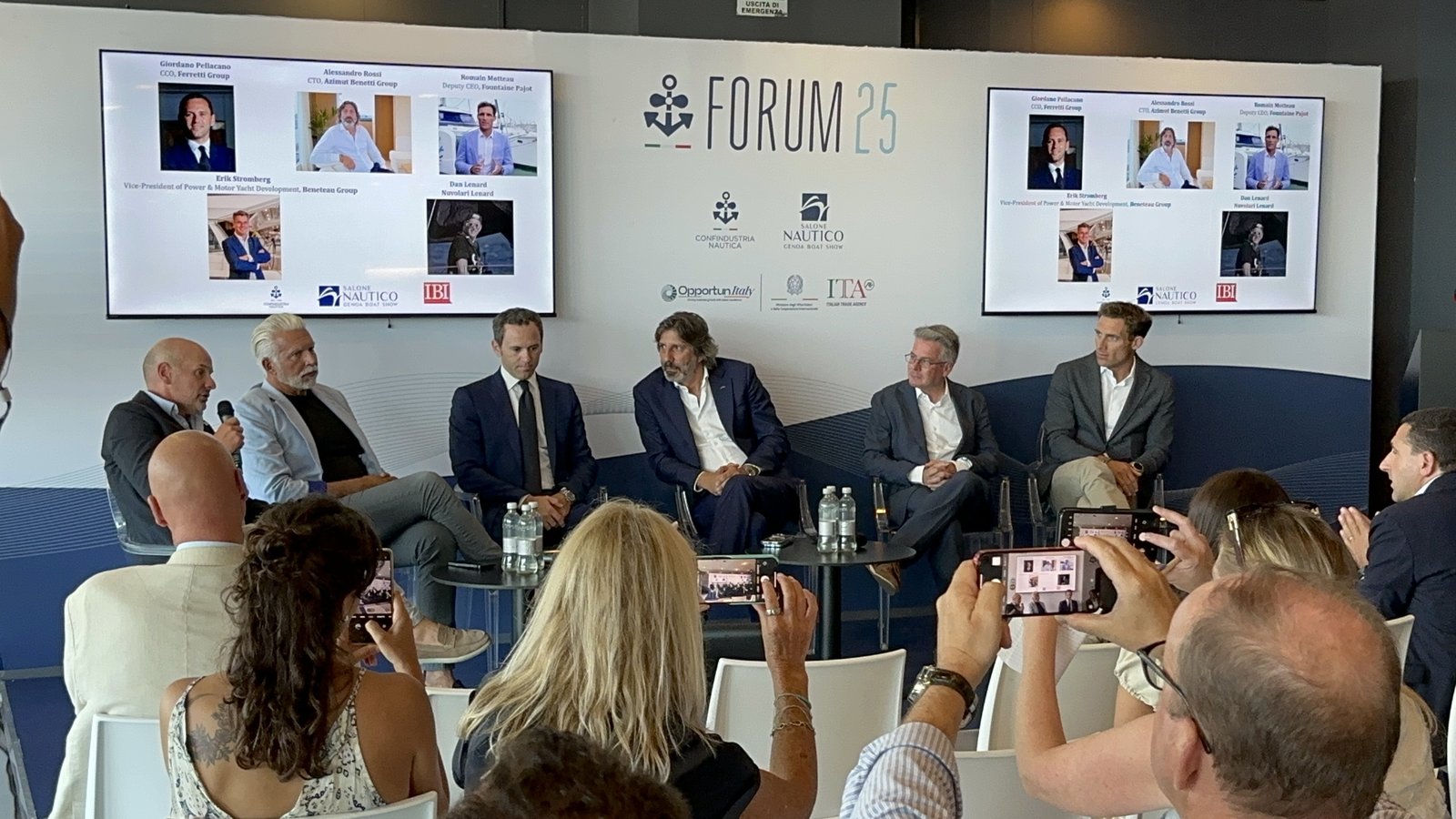 The events and conferences that decide the industry's agenda during the Genoa Boat Show